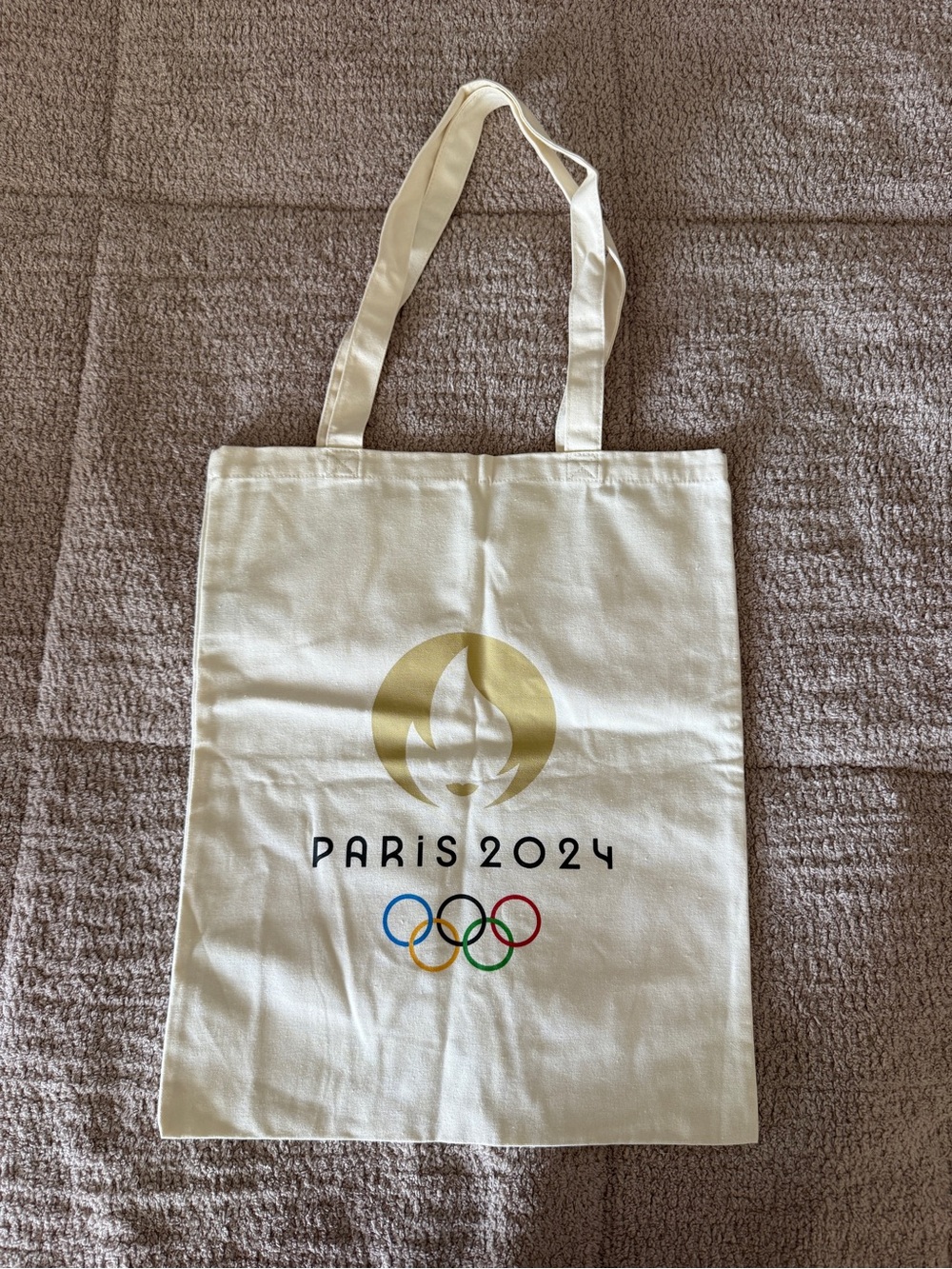 Paris 2024 Canvas Tote Bag